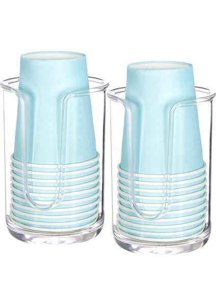 Tek Kullanımlık Kağıt Fincan Için 4x Akrilik Banyo Fincanı Dağıtıcı Tutucu Banyo Konuk Odası Tezgahı Için Ağız Yıkama Fincanı Tutucu (Yurt Dışından) fiyatları