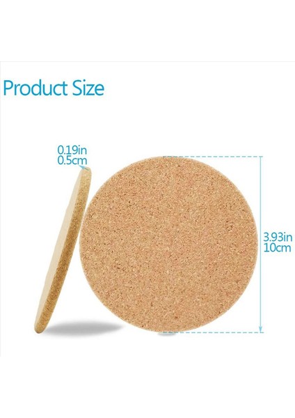 Tutucu Isıya Dayanıklı Fincan Mat Seti Yeniden Kullanılabilir Yuvarlak Içecek Coaster ile 24 Emici Bardak Paketi Kupa Için (Yurt Dışından) modelleri