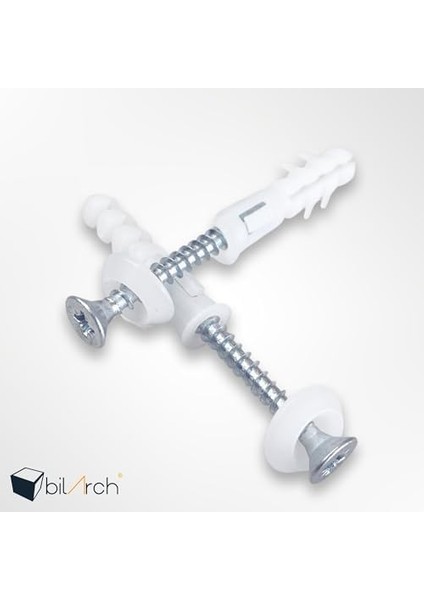 Montaj Seti Dübel + Vida + Pul (10 Adet) fiyatları