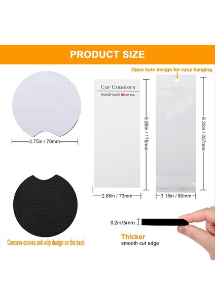 Süblimasyon Arabası Coaster Boş Set 50 Adet Süblimasyon Bardak Altlıklarında 2 75 (Yurt Dışından) modelleri