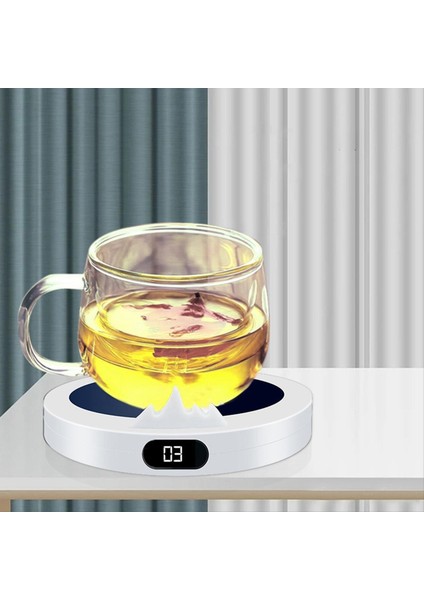 Akıllı Kahve Kupa Isıtıcıları 10W Hızlı Isıtma 3 Aşamalı Sıcaklık Kontrolü Taşınabilir Kupa Isıtıcı 8h Otomatik Kapatma-Beyaz (Yurt Dışından) fiyatları