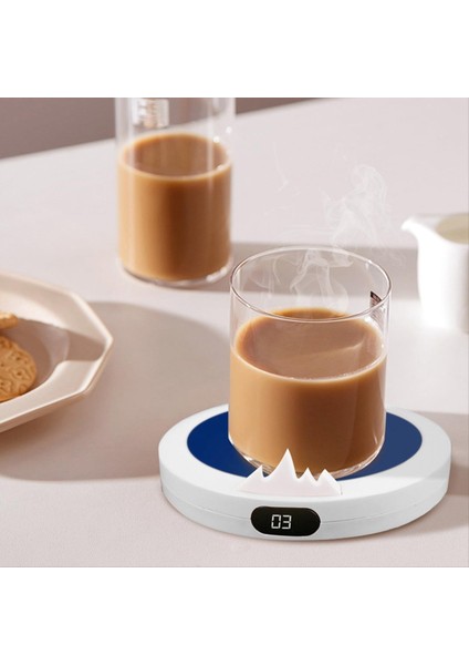 Akıllı Kahve Kupa Isıtıcıları 10W Hızlı Isıtma 3 Aşamalı Sıcaklık Kontrolü Taşınabilir Kupa Isıtıcı 8h Otomatik Kapatma-Beyaz (Yurt Dışından) fırsatları