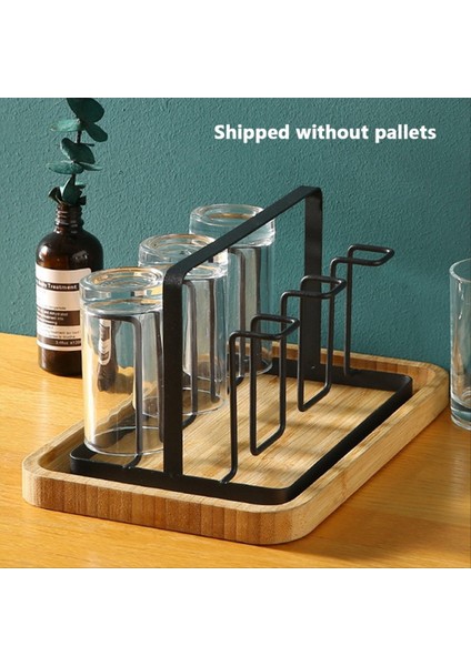 2x 6 Cam Bardak Stand Tutucu Kurutma Raf Mutfak Su Kupası Raf Ev Asma Boşaltma Depolama Raf Aksesuarları (Yurt Dışından) indirimleri