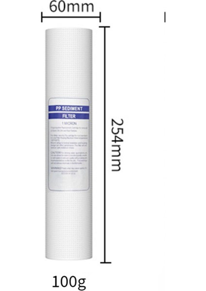20 Pcs Evrensel Su Filtresi Pp Pamuk Filtre Kartuşu Tortu Su Filtreleri Polipropilen Malzeme 5 Mikrometre (Yurt Dışından) fırsatları