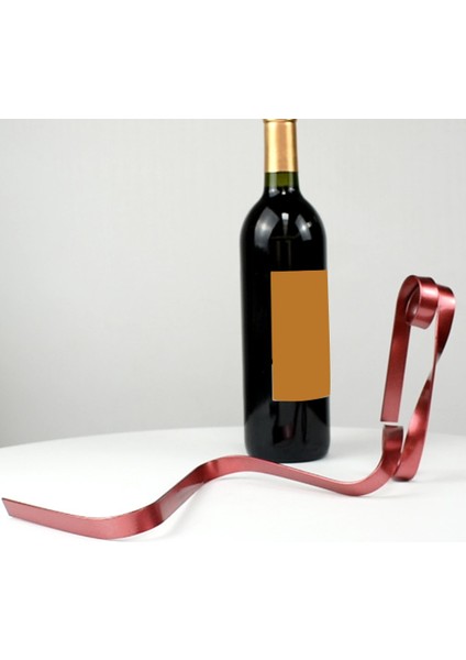Demir Şerit Yüzen Şarap Şişesi Tutucu Retro Şarap Şişesi Raf Tutucu Masa Şarap Ekran Rafı Ofis Ev Dekor (Yurt Dışından) fiyatları