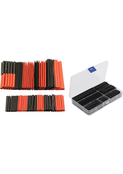 2 Set 2 1 Isı Shrink Boru Teli Kablosu Knafi Sarma Elektrik Bağlantı Seti - 127PCS ve 150PCS (Yurt Dışından)
