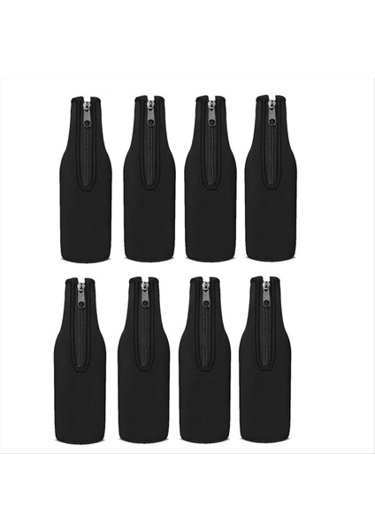 Bira Şişesi Soğutucu Kollu Ekstra Kalın Neopren Yalıtımlı Kollu Tut Bira Soğuk ve Eller Sıcak 12 Oz 8 Pack (Yurt Dışından)