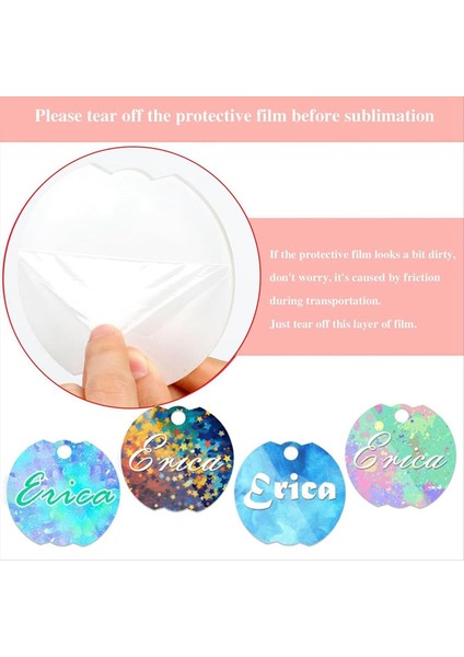 10 Adet Süblimasyon Akrilik Isim Plakası Boşlukları 40 Oz Tumbler Için Ad Etiketi Süblimasyon Topper Boş Isim Etiketi (Yurt Dışından) fırsatları