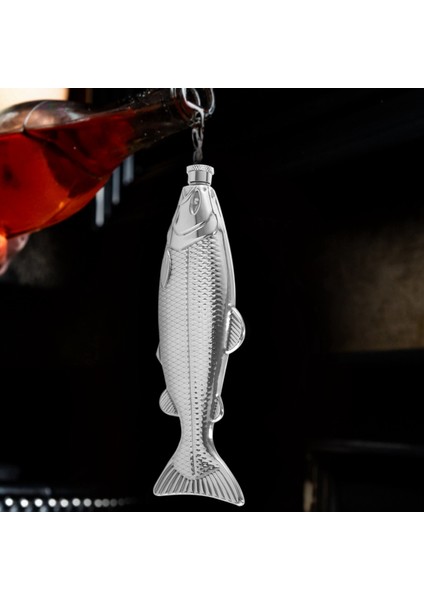 1 Adet Balık Şekli Kalça Şişesi 5 Oz Şişe Mini Cep Şişesi Paslanmaz Çelik Parti Içecek Içi Açık (Yurt Dışından) indirimleri