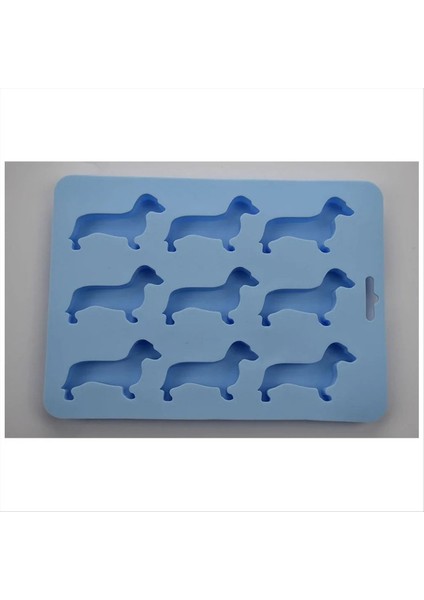 Içecek Buz Yapımı Şeker Kurabiyesi Şekerleme Kek Dekorasyonu Için Uygun Olan Dachshund Şekilli Silikon Buz Parçası Kalıp Tepsisi (Yurt Dışından) fiyatları
