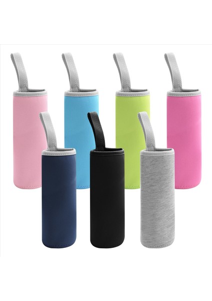 7 Paket Cam Su Şişesi Kılıf 12 Oz - 19 Oz Neopren Yalıtımlı Çıkarılabilir Içecek Şişesi Kapak Taşıyıcı Çok Renk (Yurt Dışından) fiyatları