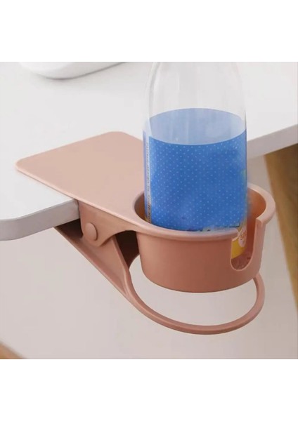 Anti-Dökülme Fincan Tutucu Kelepçe Masa Yan Su Bardağı Tutucu Işyeri Ev Masası Bilgisayar Masası Yan Bardak Tutucu Koyu Yeşil (Yurt Dışından) indirimleri