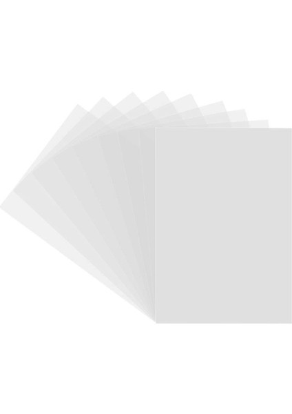 36PIECES Plastik Çarşafları Küçültün Küçülme Dink Çarşafları Shrink Film Sheets Boş Diy Süsler Için Boş Büzme Sanat Kağıdı (Yurt Dışından)