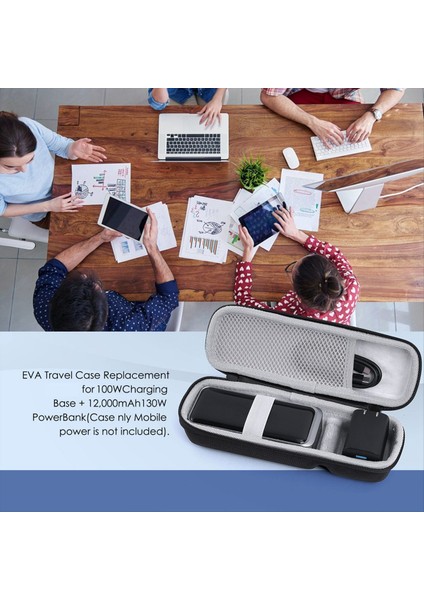 Anker 737 Güç Bankası Için Sert Depolama Kılıfı 12 000MAH/130W Taşınabilir Seyahat Kılıfı Taşıma Çantası (Yalnızca Kutu) (Yurt Dışından) indirimleri