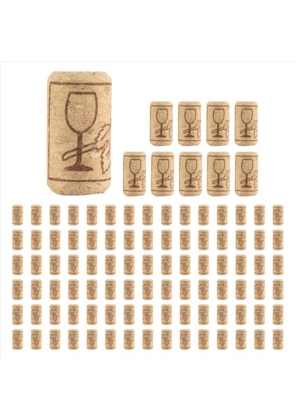 Şarap Mantıkları Ahşap Cork Şarap Şişeleri Doğal Mahkemeler Için Cork Dıy Dekorasyon ve Hobiler Için Ahşap Şarap Mantarları Için Cork (Yurt Dışından) fiyatları