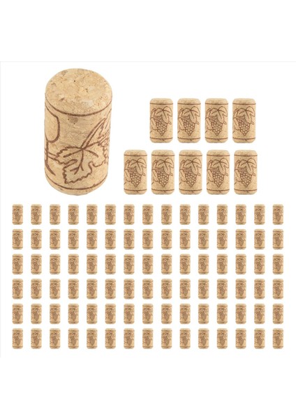 Şarap Mantıkları Ahşap Cork Şarap Şişeleri Doğal Mahkemeler Için Cork Dıy Dekorasyon ve Hobiler Için Ahşap Şarap Mantarları Için Cork (Yurt Dışından) modelleri