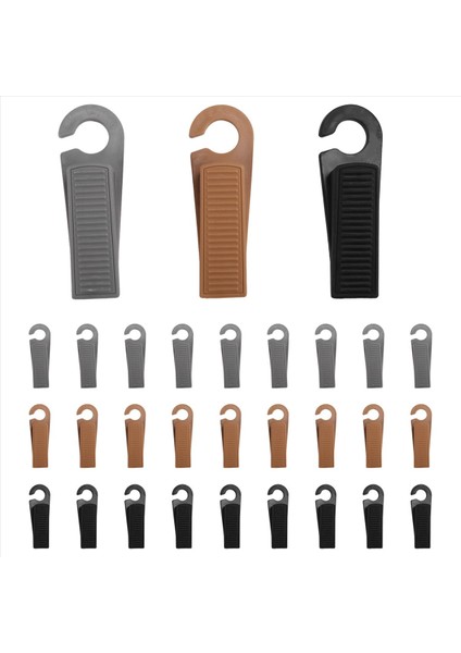 30PCS Kapı Durma Blok Durdurma Kapı Kapısı Ev Ofisleri Kapı Arka Tutucu Darbe Durdurucu Kapısı Kanca ile Durur (Yurt Dışından) fiyatları