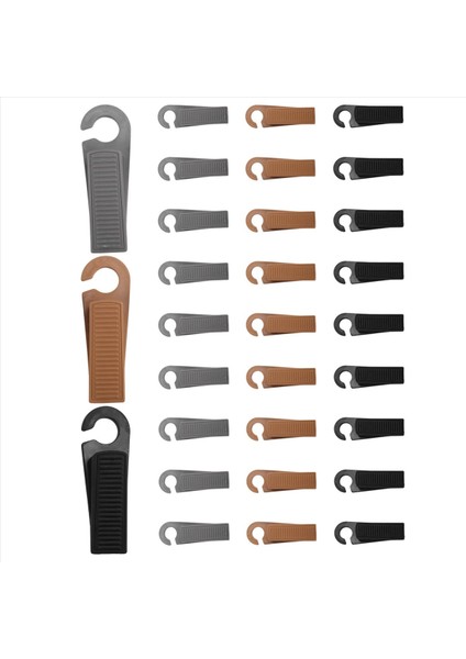 30PCS Kapı Durma Blok Durdurma Kapı Kapısı Ev Ofisleri Kapı Arka Tutucu Darbe Durdurucu Kapısı Kanca ile Durur (Yurt Dışından) modelleri