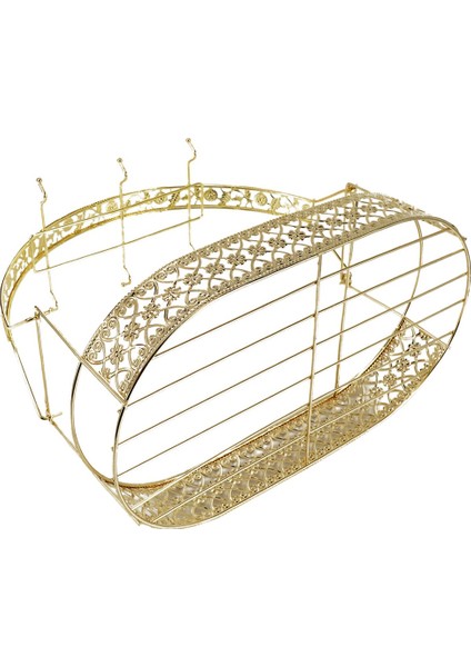 2x Altın Büyük Kapasiteli Depolama Rafı Kaplama Kahve Bardağı Hob Bulaşık Raf Çoğu Fincanı Asabilir Tabaklar (Yurt Dışından) modelleri