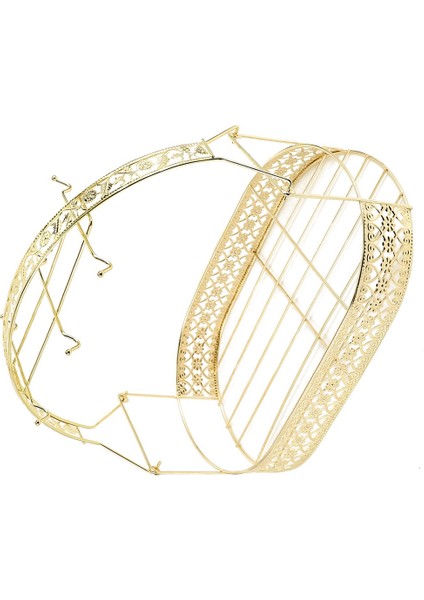 2x Altın Büyük Kapasiteli Depolama Rafı Kaplama Kahve Bardağı Hob Bulaşık Raf Çoğu Fincanı Asabilir Tabaklar (Yurt Dışından) indirimleri