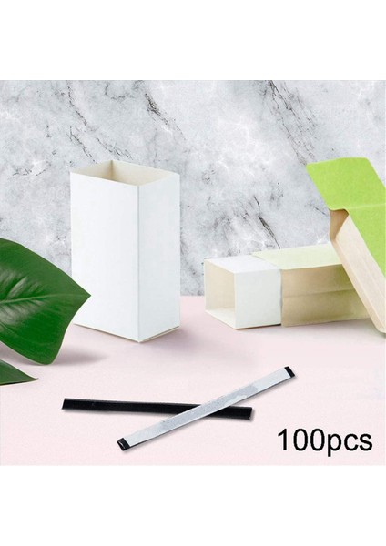 400 Peel ve Stick Teneke Bağları Tel Bükülebilir Kahve Çantası Bağları Sızdırmazlık Boncuk Boncuk Yemek Torbası 5 5 Inç-Siyah (Yurt Dışından) fiyatları