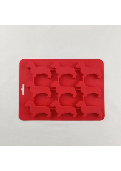 Silikon Dachshund Köpek Şeklindeki Buz Küpü Çikolatalı Kurabiye Kalıbı Diy Ev Buz Tepsisi Mutfak Aletleri Silikon Kalıp Mavi (Yurt Dışından) fiyatları