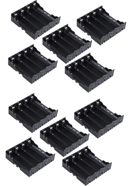 4x3 7V 18650 Pil Için 10 Adet Li-Ion Dıy Pil Plastik Kılıf Tutucusu (Yurt Dışından)