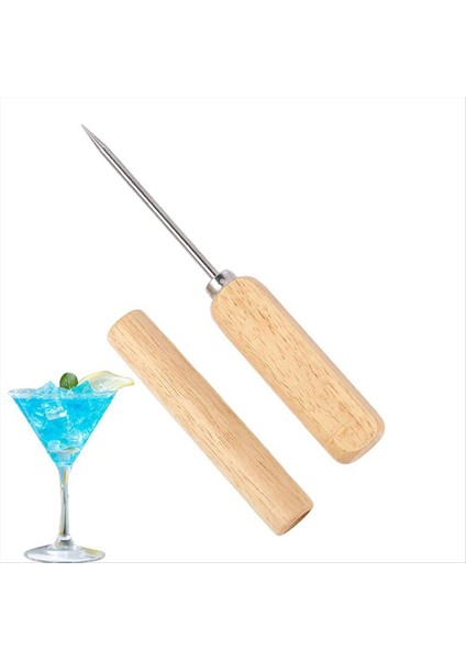 2pcs Buz Seçimi Güvenlik ile - Paslanmaz Çelik Buz Kırpmak Için Paslanmaz Çelik Buz Seçimleri Buzçu Için Buz Tutucu Aracı (Yurt Dışından) fırsatları