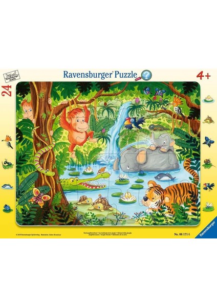 Çer Yapboz, Jungle, 24 Parça