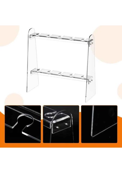 2 Katman Düğün Kutlama Partisi Depolama Raf Şarap Içecekleri Stand Tutucu Içme Kupası Köpüklü Şarap Rafı (Yurt Dışından) fırsatları