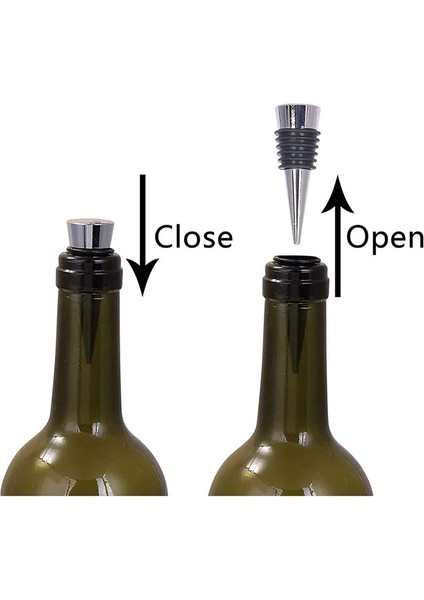 20PCS Metal Şarap ve Içecek Şişeleri Tıpalar Şarap Şişeleri Eşek Konik Depolama El Sanatları Sanat Diy (Yurt Dışından) fırsatları