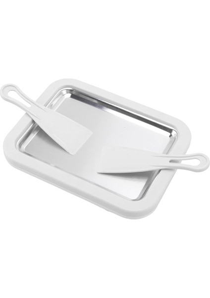 Paslanmaz Çelik Dondurma Üreticisi Plaka Kızarmış Yoğurt Makinesi Tava Ev Yoğurt Kızarmış Buz Tepsisi Diy Mini Buz Tepsisi (Yurt Dışından)