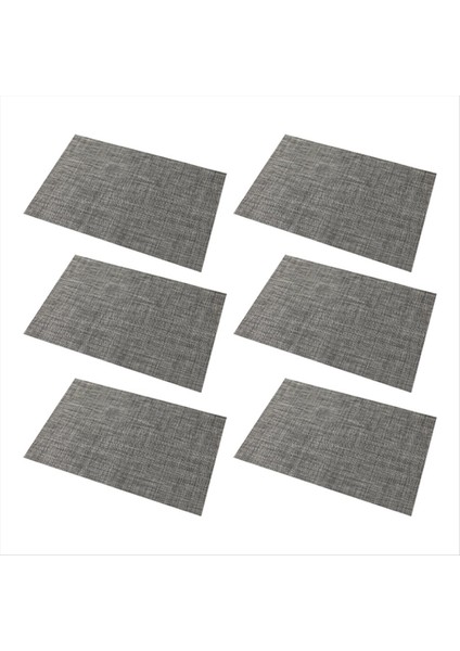 Placemats Set 6 Yıkanabilir Silinebilir Yer Paspaslar Için Mutfak Masası Isıya Dayanıklı Kaymaz Tablo Mats-B (Yurt Dışından) indirimleri
