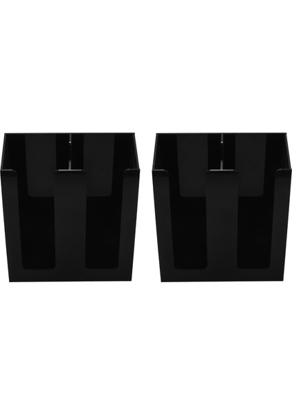 2x Kahve Kupası ve Kapak Kılıf Dispenser Kupa Tutucu Kupa Tutucu Iki Bardak Tutucu Kağıt Bardak Depolama Rafı (Yurt Dışından)