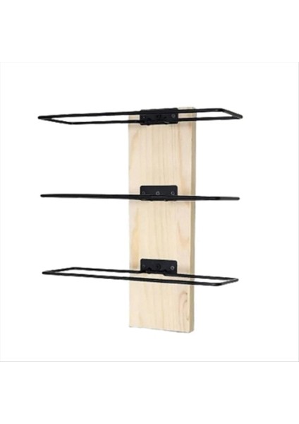 Şık Duvara Monte Şarap Standı Tutucu Elverişli Şarap Tutucu Şarap Koleksiyoncuları Için Çok Yönlü Şarap Ekran Rafları (Yurt Dışından)