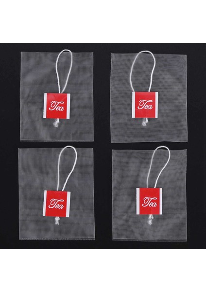 2000PCS 5 5 x 7cm Piramit Çay Poşeti Filtresi Naylon Çay Poşeti Tek Dize Etiketi Şeffaf Boş Çay Poşeti (Yurt Dışından) modelleri