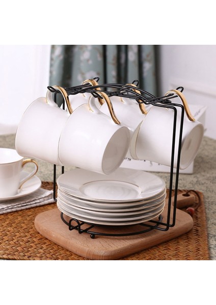 Kahve ve Çay Bardağı Depolama Rafı Mutfak Kupa Asma Ekran Raf Içecek Yazartları Rafı (Yurt Dışından) fiyatları