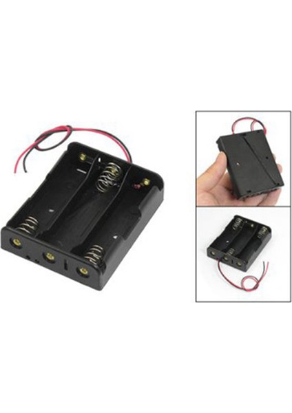 3x Serisi 3 7V Düz Ucu Pil Tutucu 3 x 18650 Piller Için (Yurt Dışından) fiyatları