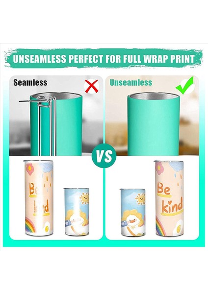 Süblimasyon Için 4x Manşon Aktarım Bantlı Dikişsiz Isıya Dayanıklı Silikon Kılıf Bantları Bardak Isı Pres (Yurt Dışından) fırsatları