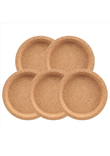 Içecek Bardak Altlıkları Için 5 Adet Coaster Isıya Dayanıklı Su Yeniden Kullanılabilir Doğal Yuvarlak Bardaklar Restoranlar ve Barlar Için (Yurt Dışından) fırsatları