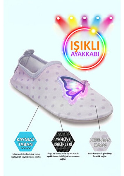 Butterfly Çocuk Deniz & Havuz Ayakkabısı Butterfly Lacivert fırsatları