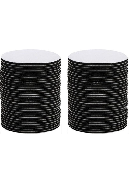 60 Paket Süblimasyon Boş Coaster Yuvarlak Süblimasyon Boş Fincan Paspas Kauçuk Isı Transfer Basın Kupası Coaster 4 Inç (Yurt Dışından)