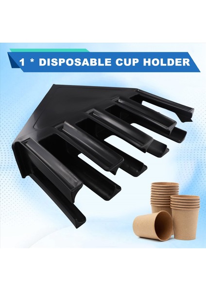 4 Izgara Tek Kullanımlık Fincan Saklama Tutucu Su Sütü Çay Kahve Fincanı Dağıtıcı Raf Rafı Çok Amaçlı Kağıt Bardak Ekran (Yurt Dışından) indirimleri