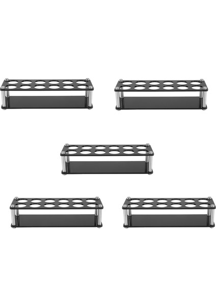 5x 12 Delikli Akrilik Fincan Tutucu Atış Cam Tutucu Bira Şarabı Bardağı Tutucu Akrilik Şarap Camı Tutucu (Yurt Dışından)