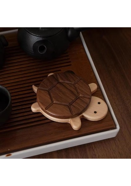 Sehpa Için Kaplumbağa Bardak Altlıkları Ahşap Sehpa Mat Coaster Içecek Bardak Tabanca Koruması Için Bardak Altlıkları (Yurt Dışından) fırsatları