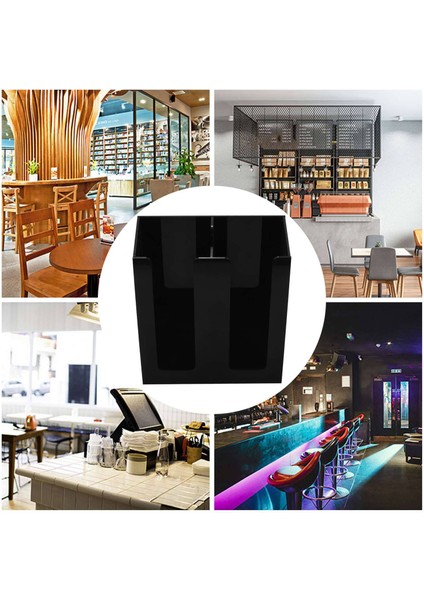 2x Kahve Kupası ve Kapak Kılıf Dispenser Kupa Tutucu Kupa Tutucu Iki Bardak Tutucu Kağıt Bardak Depolama Rafı (Yurt Dışından) fiyatları