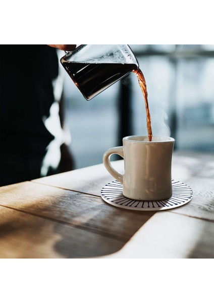 Seramik Taşlı Seramik Taş Kaymaz Isı Yalıtım Masası Mat Paspas Emici Coasters 6&#39 Lık Içecekler Seti (Yurt Dışından) fırsatları