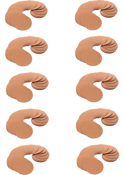 Kendinden Yapışkanlı Bardak Altlıkları Cork Paspaslar ve Dıy El Sanatları Malzemeleri Için Destek Tabakaları (600 Adet Yuvarlak) (Yurt Dışından)