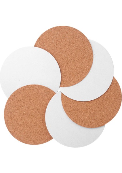 Kendinden Yapışkanlı Bardak Altlıkları Cork Paspaslar ve Dıy El Sanatları Malzemeleri Için Destek Tabakaları (600 Adet Yuvarlak) (Yurt Dışından) fırsatları