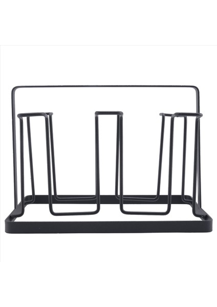 6 Bardak Stant Tutucu Kurutma Rafı Mutfak Su Bardağı Rafı Ev Asılı Drenaj Depolama Rafı Aksesuarları (Yurt Dışından)